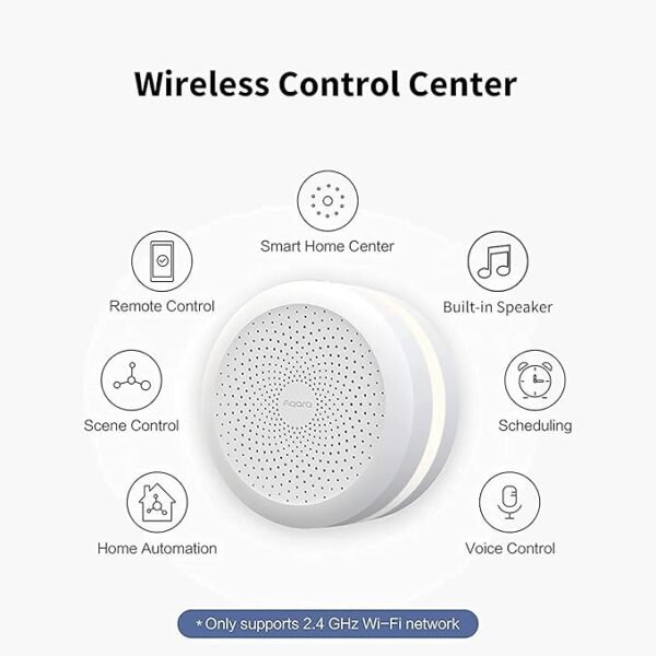 Aqara Hub Zigbee M1S Gen 2 con luce e sirena integrate - immagine 4