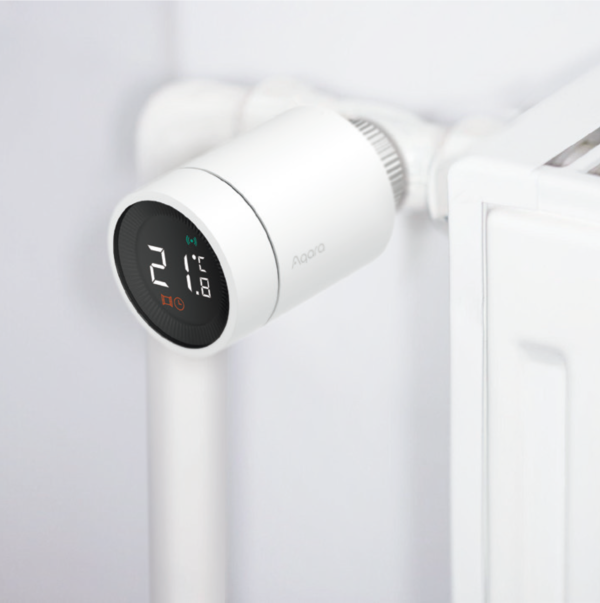 Termovalvola Zigbee Aqara per radiatori con display retroilluminato - immagine 3