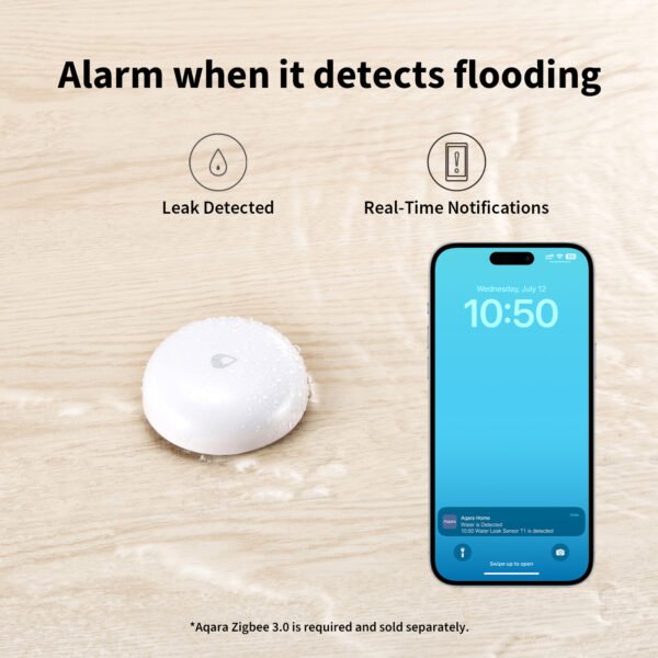 Sensore Perdite d'Acqua Aqara T1 Zigbee - immagine 4