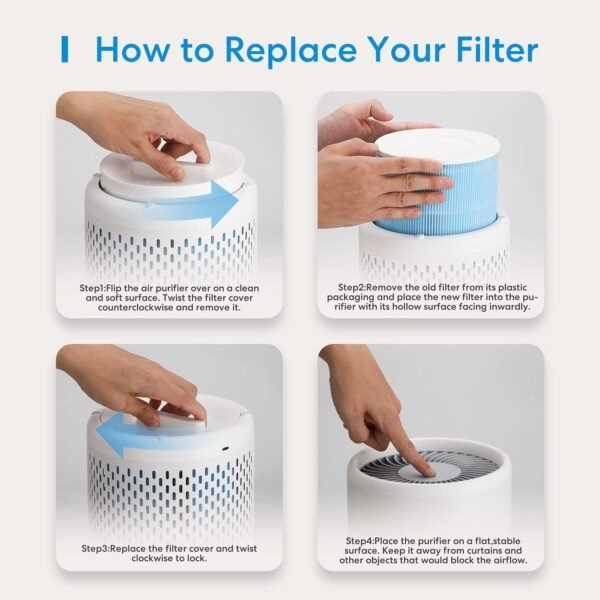 Filtro ricambio per purificatore aria Meross H13 - immagine 4