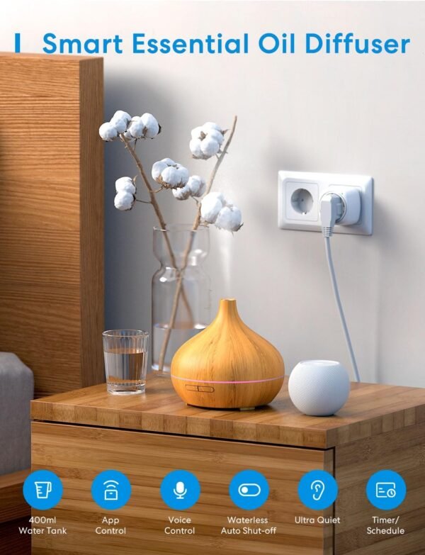Diffusore Smart oli essenziali Meross Apple HomeKit - immagine 3