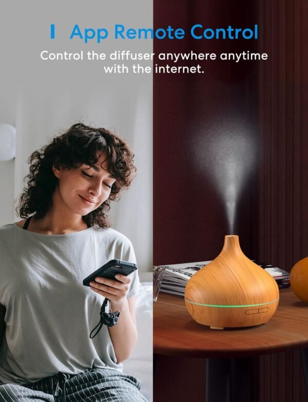 Diffusore Smart oli essenziali Meross Apple HomeKit - immagine 2