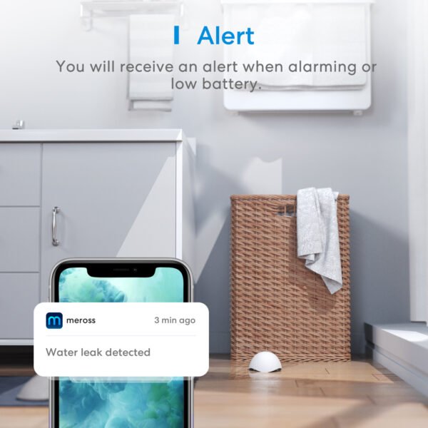 KIT Sensore Allagamento Smart RF + Hub Wi-Fi - immagine 3
