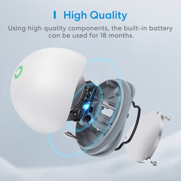 KIT Sensore Allagamento Smart RF + Hub Wi-Fi - immagine 2