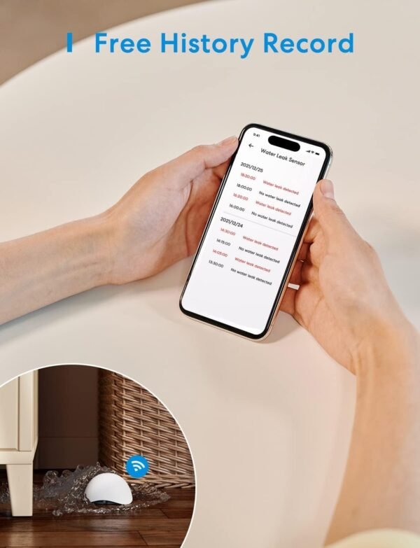 Sensore Allagamento Smart RF Meross - Apple HomeKit - immagine 3