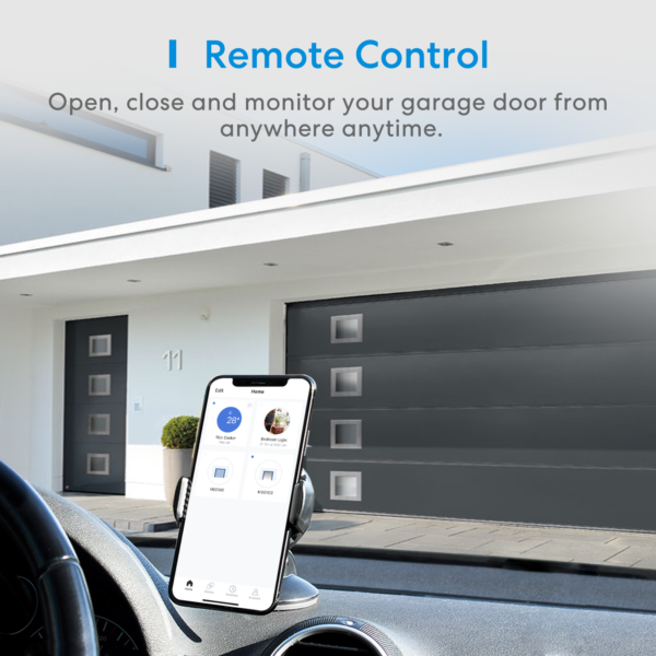 Meross Modulo Smart Apriporta Garage Wi-Fi i - Apple HomeKit - immagine 4