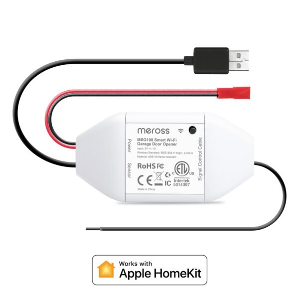 Meross Modulo Smart Apriporta Garage Wi-Fi i - Apple HomeKit - immagine 3