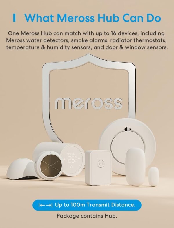 Hub Meross H300 Wi-Fi intelligente - Apple HomeKit - immagine 2