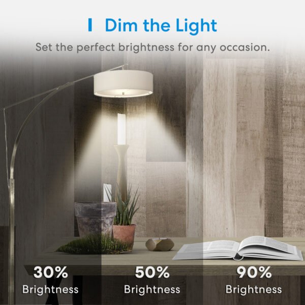 Lampadina Smart Wi-Fi filamento caldo Meross A19 - immagine 4