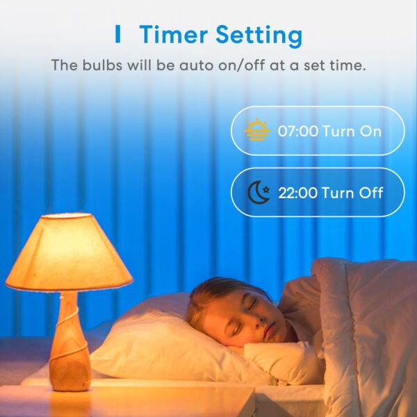 Lampadina Meross A70 Smart Wi-Fi RGB + CCT - Apple HomeKit - immagine 2