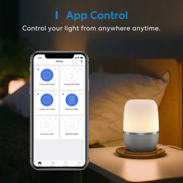Meross Lampada da comodino a Led Mini Wi-Fi RGBWW - immagine 2