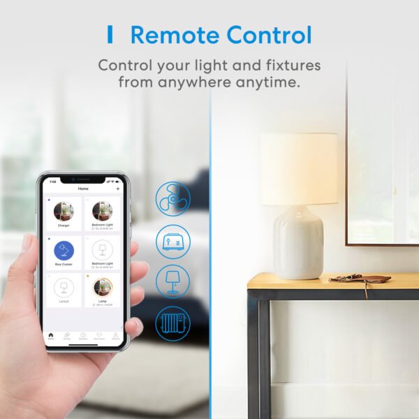 Meross Presa Schuko Smart Wi-Fi Apple HomeKit - immagine 2