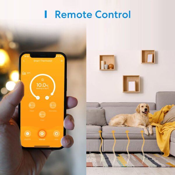 Meross Termostato Smart Wi-Fi per Caldaia Apple HomeKit - immagine 3