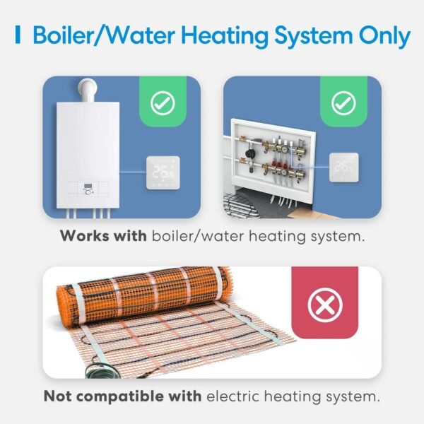 Meross Termostato Smart Wi-Fi per Caldaia Apple HomeKit - immagine 2