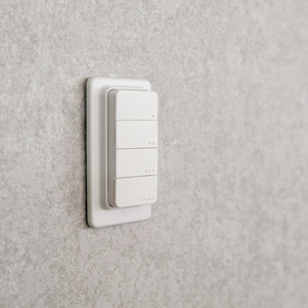Shelly BLU RC Button 4 – Telecomando a Muro Bluetooth a 4 Tasti con Batteria - immagine 2