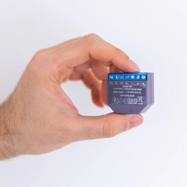 Shelly EM – Modulo Contatore di Energia WiFi con Pinza 50A - immagine 4