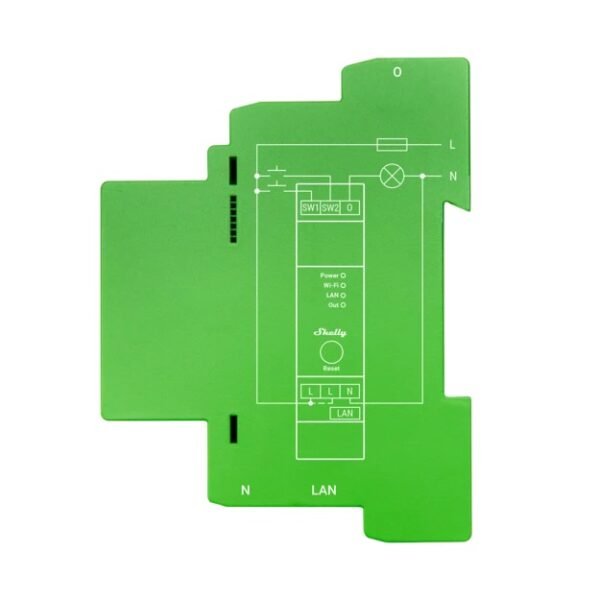 Shelly Pro Dimmer 1PM – Dimmer Smart 1 Canale IP LAN/WiFi/Bluetooth con Power Monitoring - immagine 4