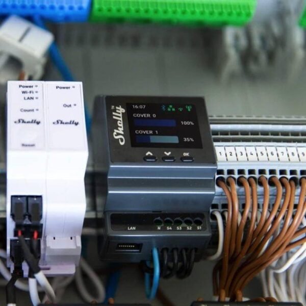 Shelly Pro Dual PM – Controllo Tapparelle Professionale con Power Monitoring - immagine 2