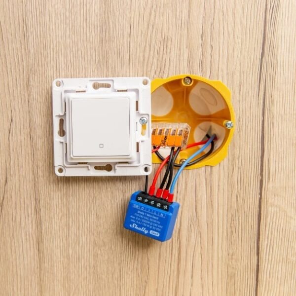 Shelly Mini 1 Gen 3 – Relè Smart 8A AC/DC WiFi/Bluetooth per Domotica - immagine 6