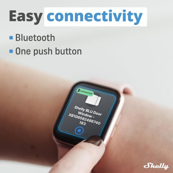 Shelly BLU Sensore Porte, Finestre e Luminosità Bluetooth Bianco - immagine 2