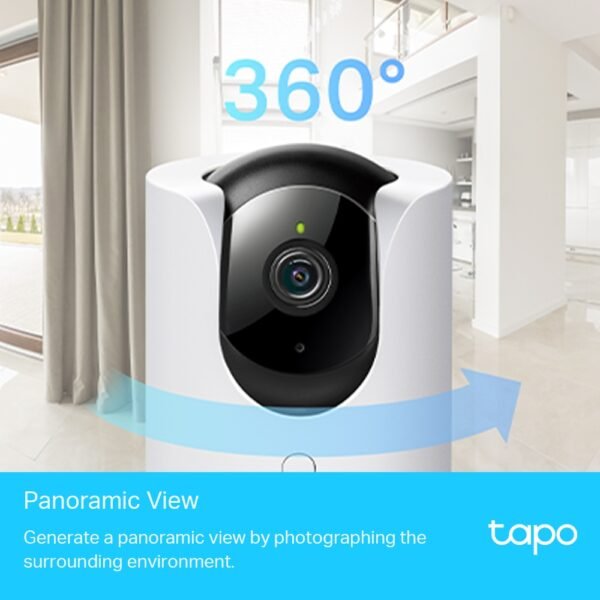 Telecamera sorveglianza Tapo C225 2K Pan/Tilt Wi-Fi - immagine 3