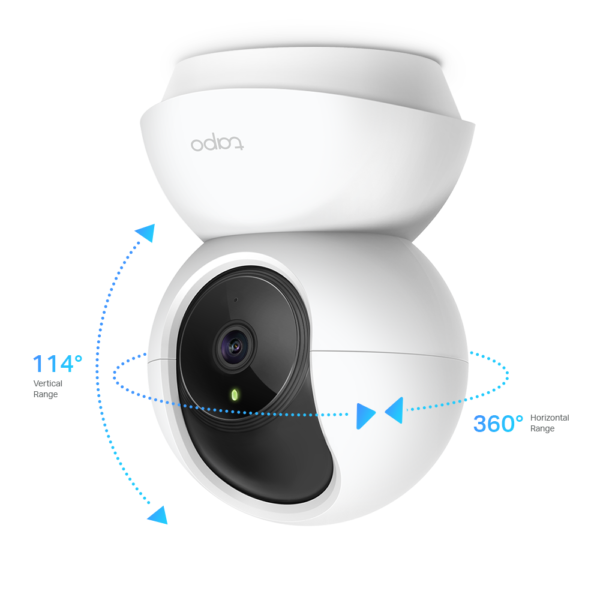 Telecamera per videosorveglianza Tapo TC70 Full HD Pan/Tilt Wi-Fi - immagine 4