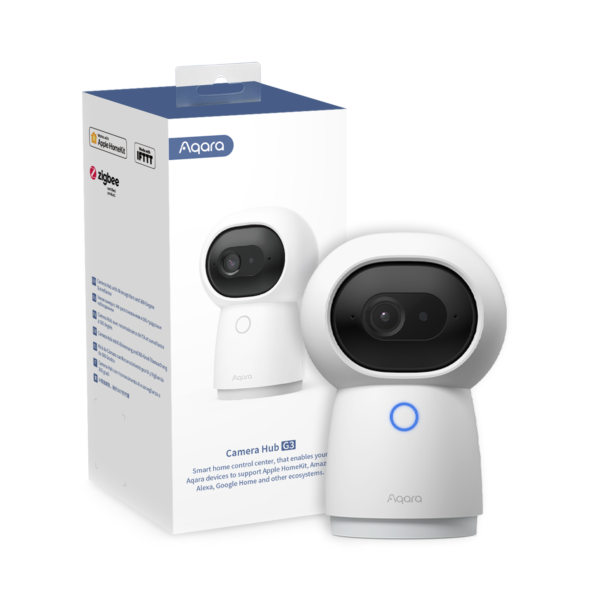Telecamera + Hub Aqara G3 per Interni 2K 3MP P&T 360°
