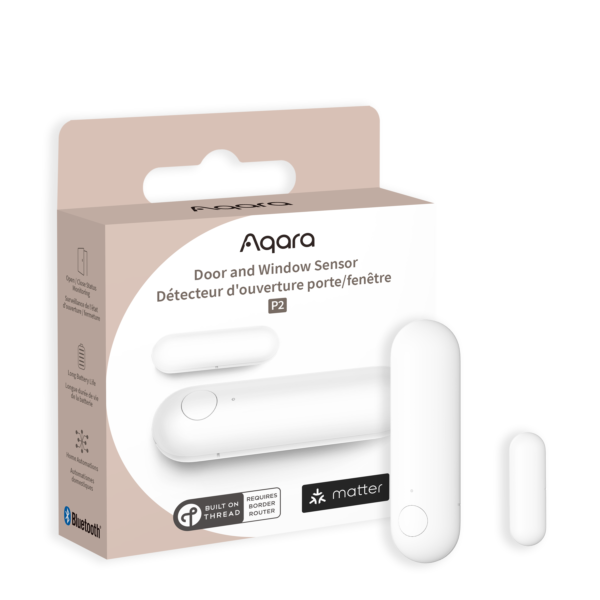 Aqara P2 Sensore per Porte e Finestre Bluetooth 5.0 - MATTER