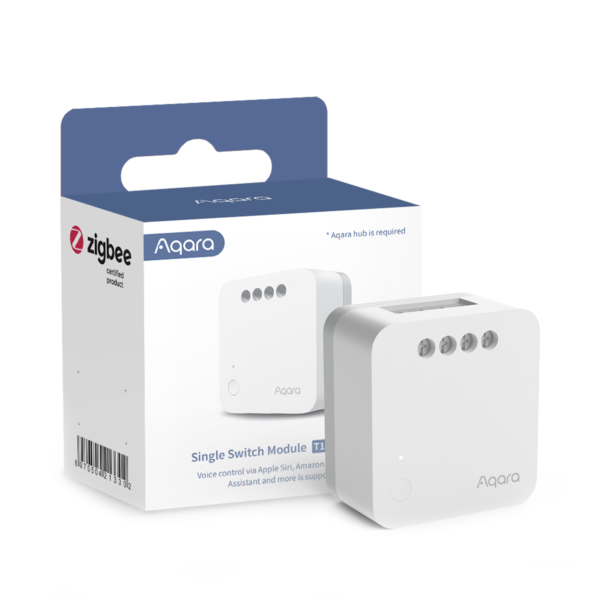 Modulo Interruttore smart Singolo Aqara T1 (Senza Neutro)