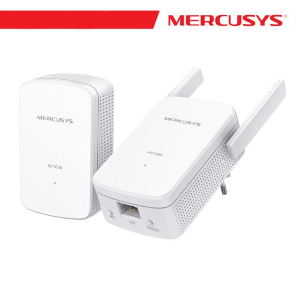 Powerline Kit Homeplug AV2 fino a 1000Mbps e Wi-Fi 300Mbps - White