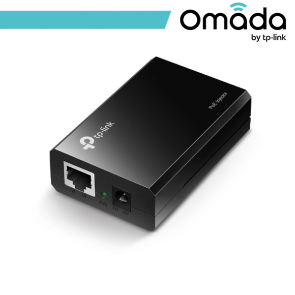 Omada PoE Injector 802.3af porta Gigabit 15.4W - POE150S - Black