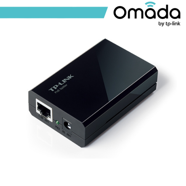 Omada Splitter PoE 802.3af con selettore Volt - TL-POE10R - Black