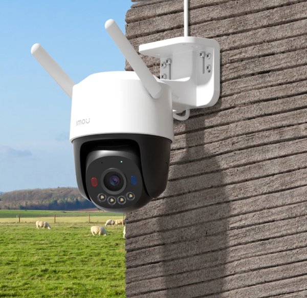 Imou Telecamera Cruiser SC 4G 2K PTZ IP/Wi-Fi Full-color 3MP Red&Blue light - bianco