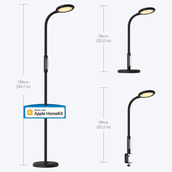 Meross Lampada da pavimento 3in1 Wi-Fi CCT - Apple HomeKit