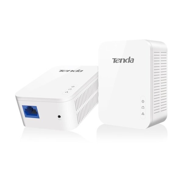 Tenda PH3 Powerline Kit 2 Adapter Up to 1Gbps + 1LAN 1GBbps - White