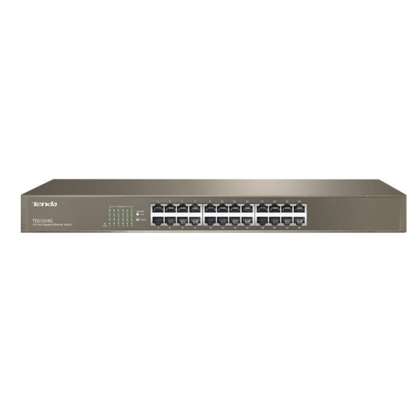 Switch 24 porte Gigabit Tenda TEG1024Gv9.0 - Brown