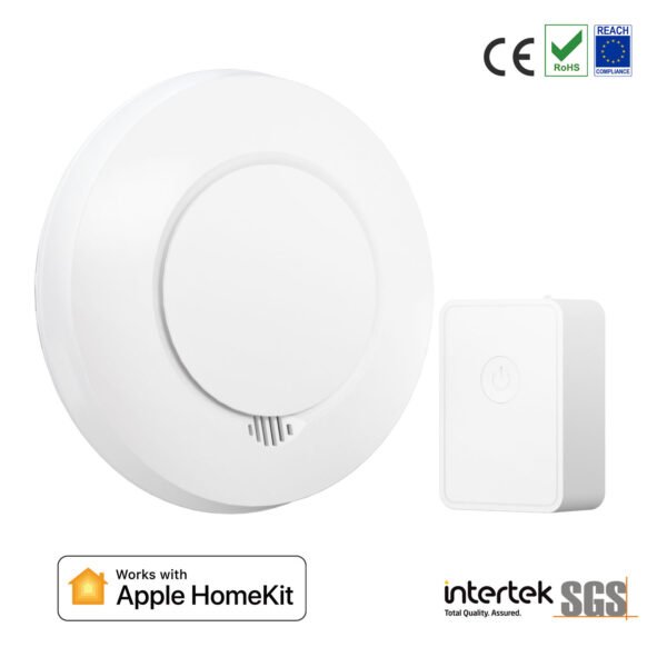 KIT Rilevatore Fumo RF + Hub Wi-Fi Meross - Apple HomeKit
