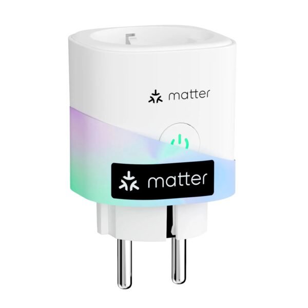 Presa Schuko Smart Meross Wi-Fi con controllo energia MATTER
