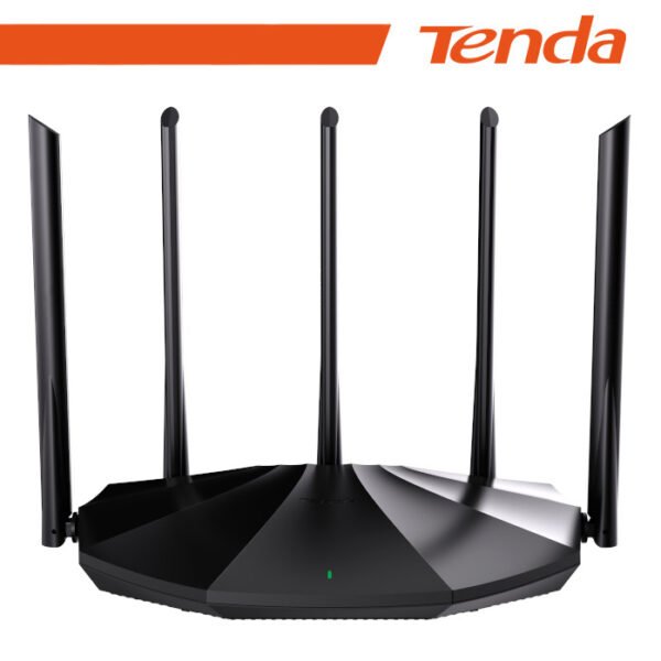 Tenda Router Wi-Fi 6 Dual-Band Gigabit - TX2 Pro - Black