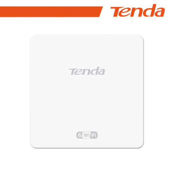 Tenda AX3000 Wi-Fi 6 Wireless In-Wall Access Point - White