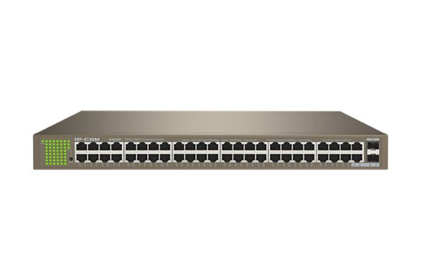 Switch Unmanaged 48 porte 10/100/1000Mbps - 48GE+2SFP - Light brown