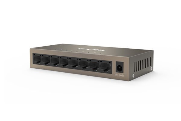 Switch in metallo 8 porte Gigabit - G1008M IP-COM - Light brown