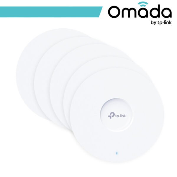 Omada Access Point Indoor Gigabit Wi-Fi 6 AX3000 - 5 pezzi - White