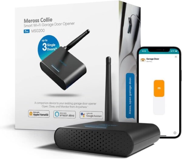 Meross Centralina Smart Apriporta Garage 3 porte - Apple HomeKit