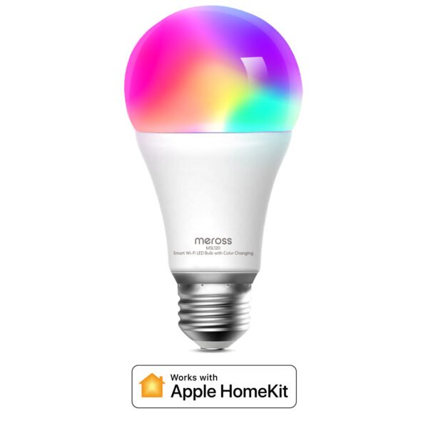 Lampadina Meross A70 Smart Wi-Fi RGB + CCT - Apple HomeKit