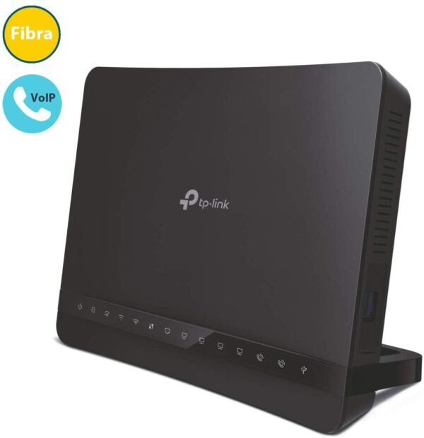 Modem Fibra fino a 300Mbps Wi-Fi AC1200 VoIP Archer VR1210v - Black