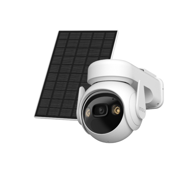 Imou Telecamera Cell PT LITE Kit PTZ Wi-Fi 2K 3MP 2.8mm IR Batteria + Solar - bianco