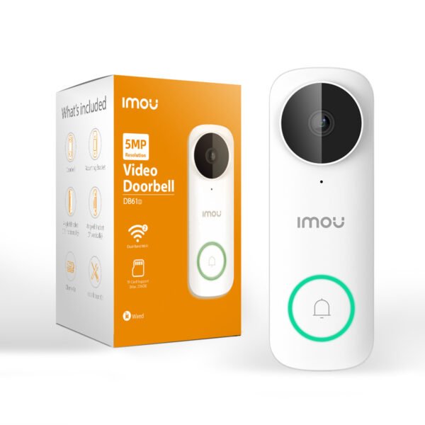 Imou Videocampanello Smart 3K/5MP Wi-Fi DB61i  AC/DC - vario