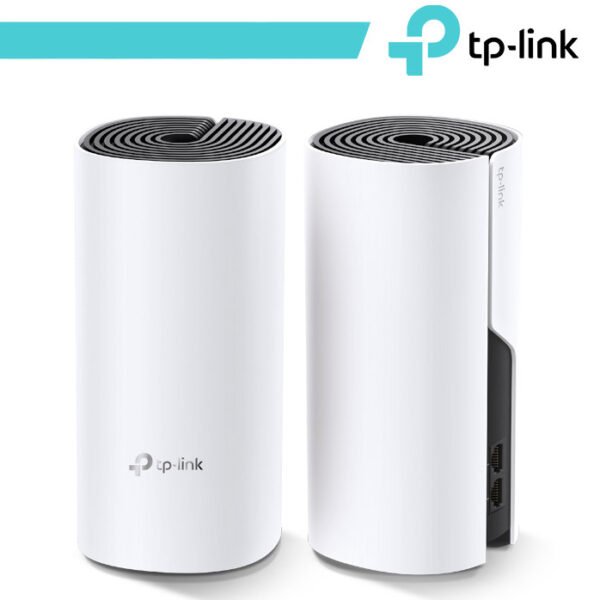 Deco M4 Wi-Fi Mesh AC1200 Dual Band 2 porte Gigabit (2-Pack) - White