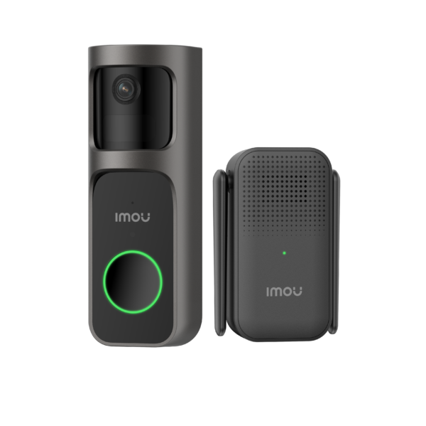Kit Imou Videocampanello 2S a batteria 2K + cicalino wireless - vario